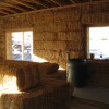 bales stack tight to make a strong wall