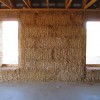 a stacked wall before lath and plaster