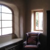 Thick walls create beautiful spaces and great insulation.