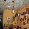 Bright colors for a lively restaurant.